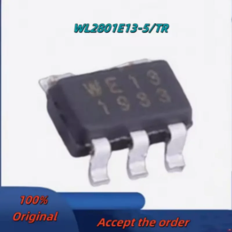 20PCS WS4612EDA-5/TR WL2801E13-5/TR ESD TVS Protection Diode SOT-23-5 Low Capacitance Signal Line Surge Suppressor