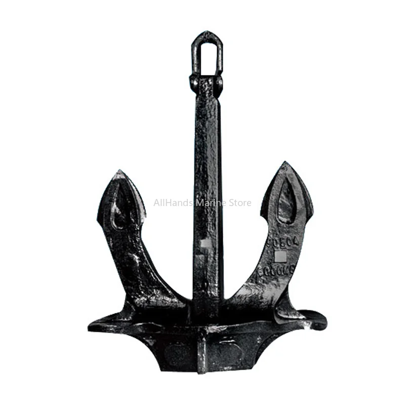 Heavy Duty Black Marine Stockless Anchor Ship High Quality Hall Anchor For Ship