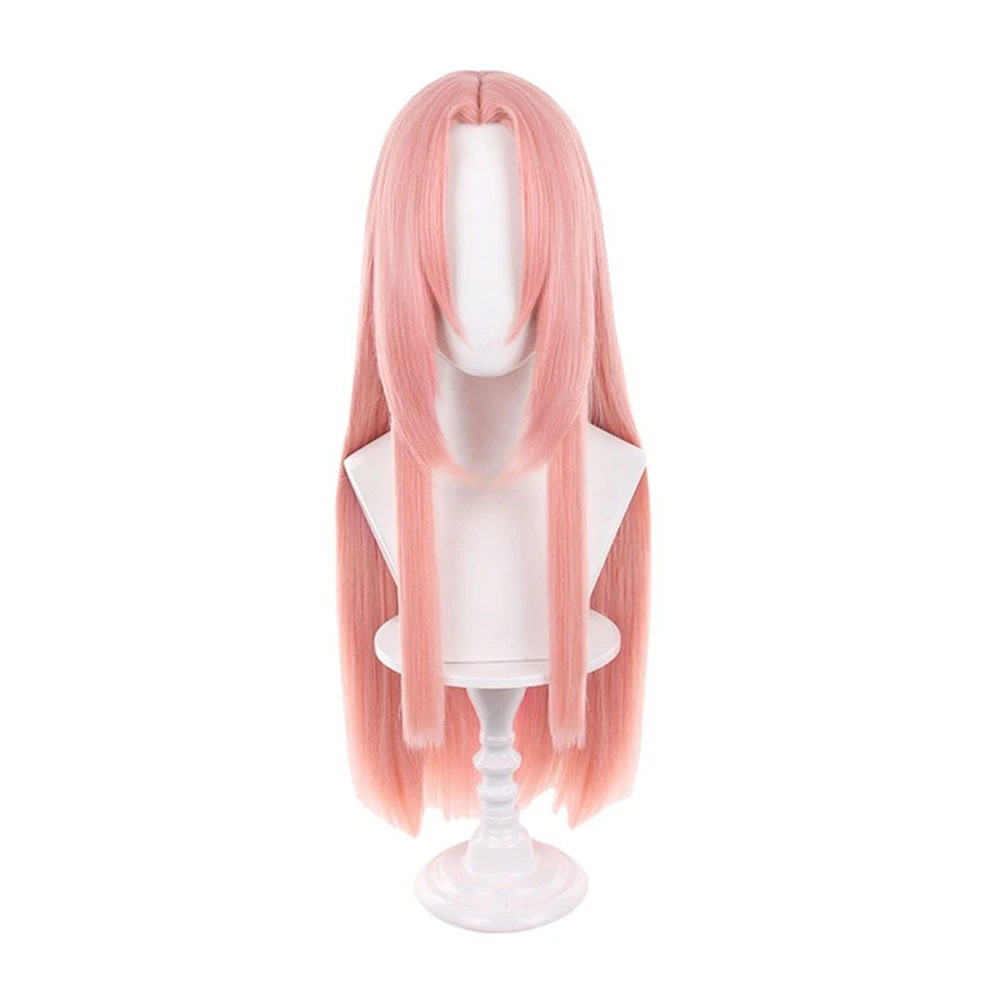 Anime Cosplay Haruno Sakura Perücke Lange Gerade Rosa Synthetische Haar Peluca Für Frieren Festival Rolle Spielen Requisiten