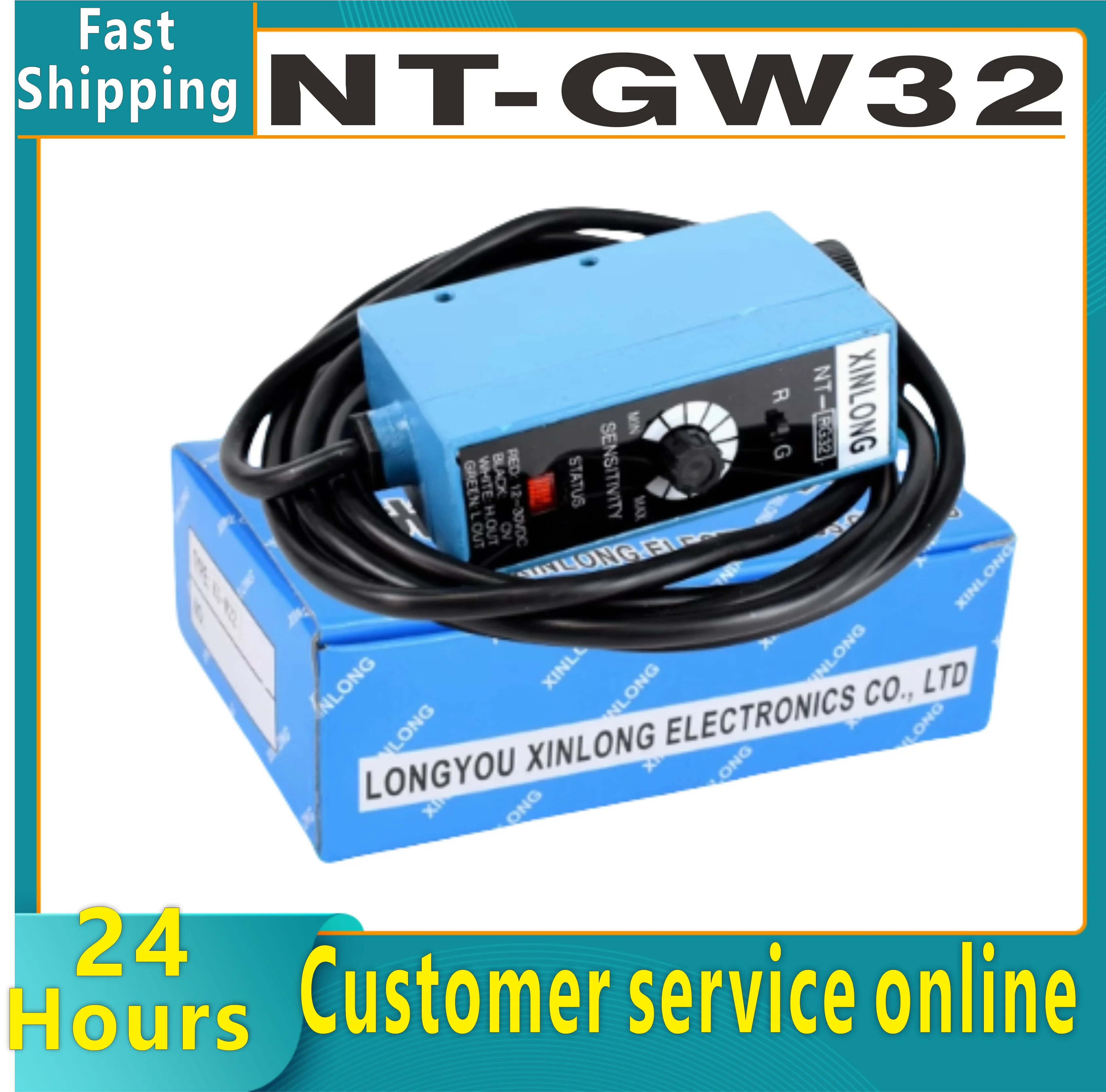 NT-GW32 NT-BG32 NT-RG32 Long color label sensing bag making machine photoelectric switch sensor