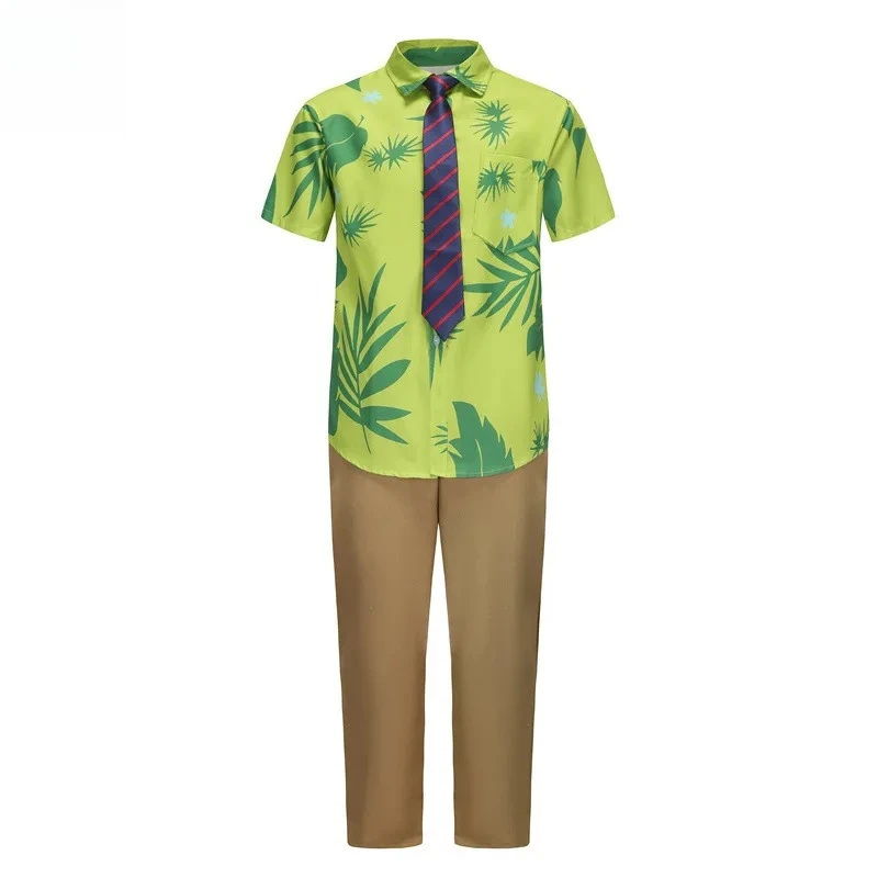 ซูโทเปีย นิค ไวลด์ชุดคอสเพลย์สำหรับเด็กและผู้ใหญ่เสื้อแขนสั้นพร้อมที่คาดผมรูปสุนัขจิ้งจอก