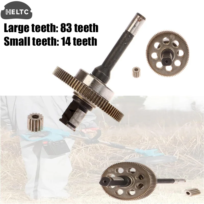 14 teeth/83 teeth Mini Gear With Shaft For Power Tools Chain Saw 550 Type 14 Teeth Brushless Motor Gear Assembly