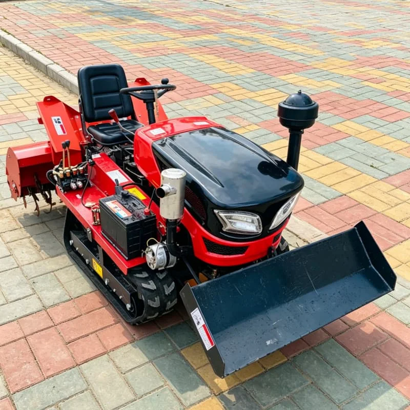 

Customized Rotary Tiller Tractor,Energy-saving Crawler Rotary Tiller, 2026 New Ploughing & Rotary Tiller, Farm Rotary Tractor