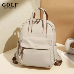 Mochila de golfe para mulheres, tamanho grande, luxo, alta qualidade, laptop, 14 espaços, bolsa de viagem, à prova d'água, tendência 2024