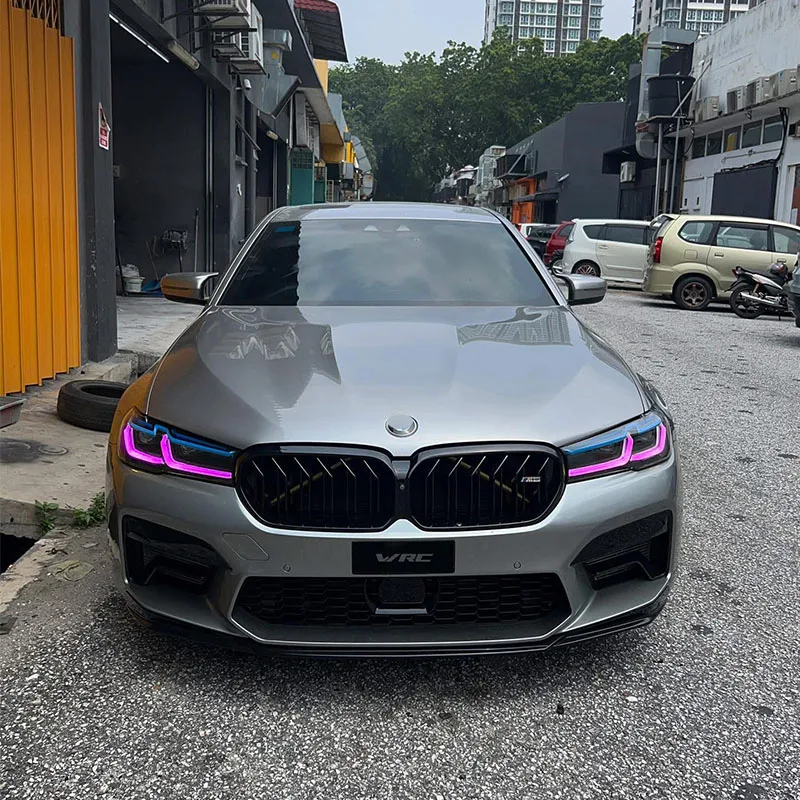 FOR BMW 5 Series G30 G38 G31 F90 2020-2023 LCI Front Headlight RGB Daytime Running Light Module Plug-and-Play Accessory