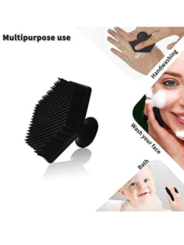 1/2/3 pièces brosse de nettoyage du visage épurateur Silicone Miniature visage nettoyage en profondeur rasage Massage visage gommage brosse visage nettoyant pour hommes