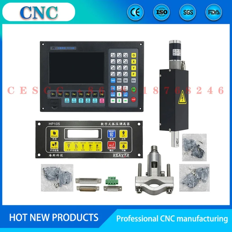 F2100b 2 Axis Plasma controller f1621 lifter 2400 mm/min for CNC Plasma Cutting Machine