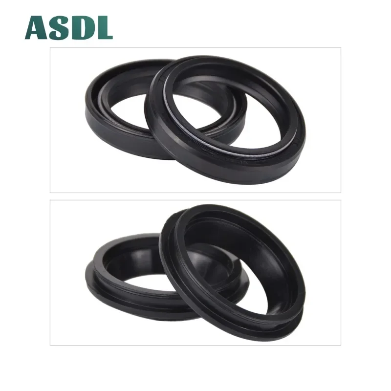 41x53x8 / 41X53 Motorcycle Front Fork Damper Oil Seal and Dust seal (41*53*8) 41 53 8 #a