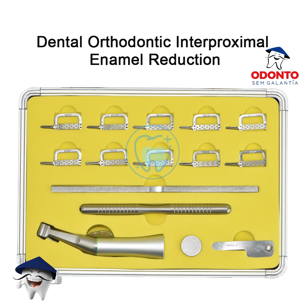 

Dental Orthodontic Interproximal Enamel Reduction Reciprocating Stripping IPR System Interproximal Kit Orthodontics Tools 1box