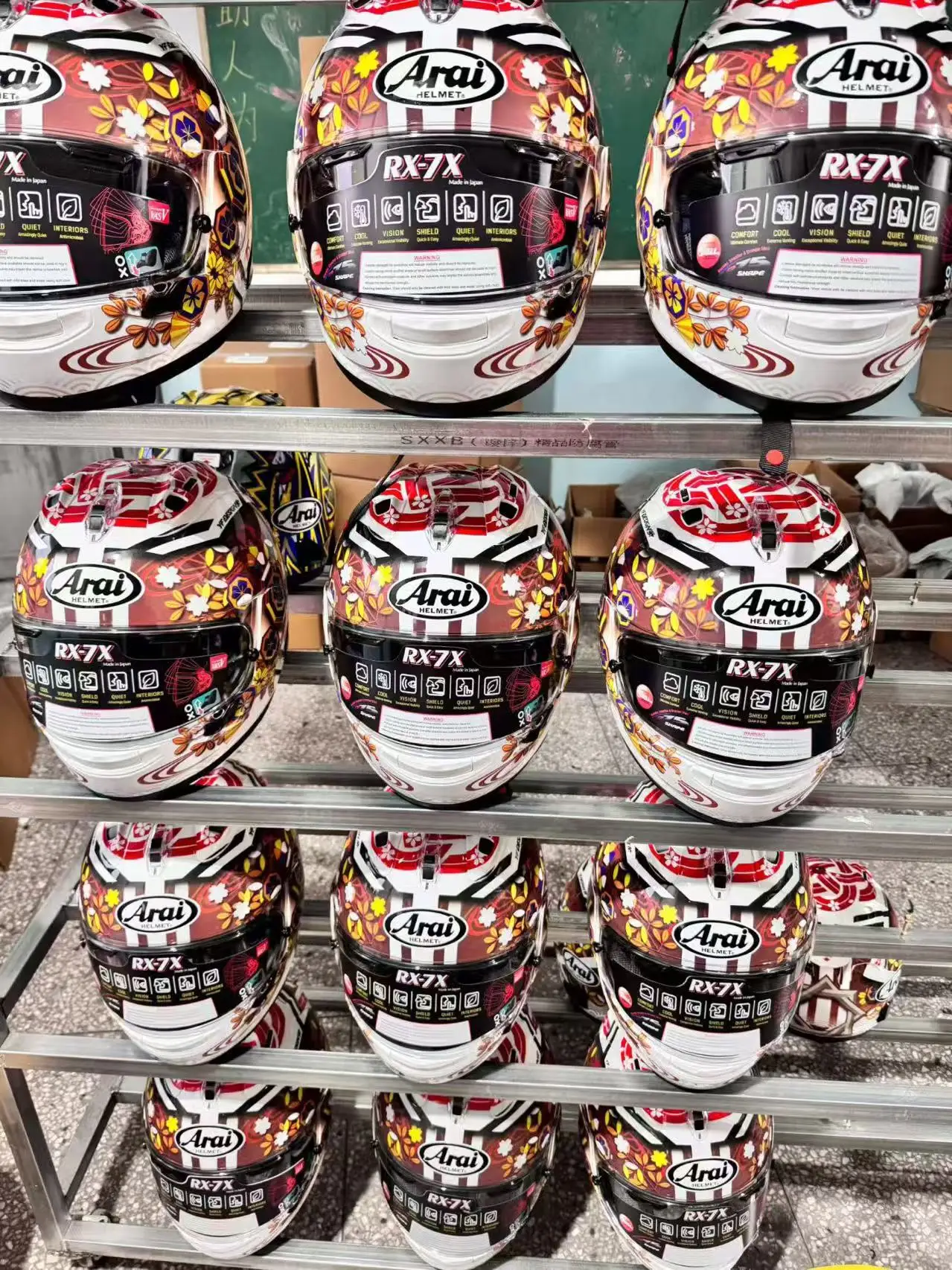 Full Face Motorcycle helmet rx7x  NAKAGAMI GP3 helmet Riding Motocross Racing Motobike Helmet Casco De Motocicleta - view 6