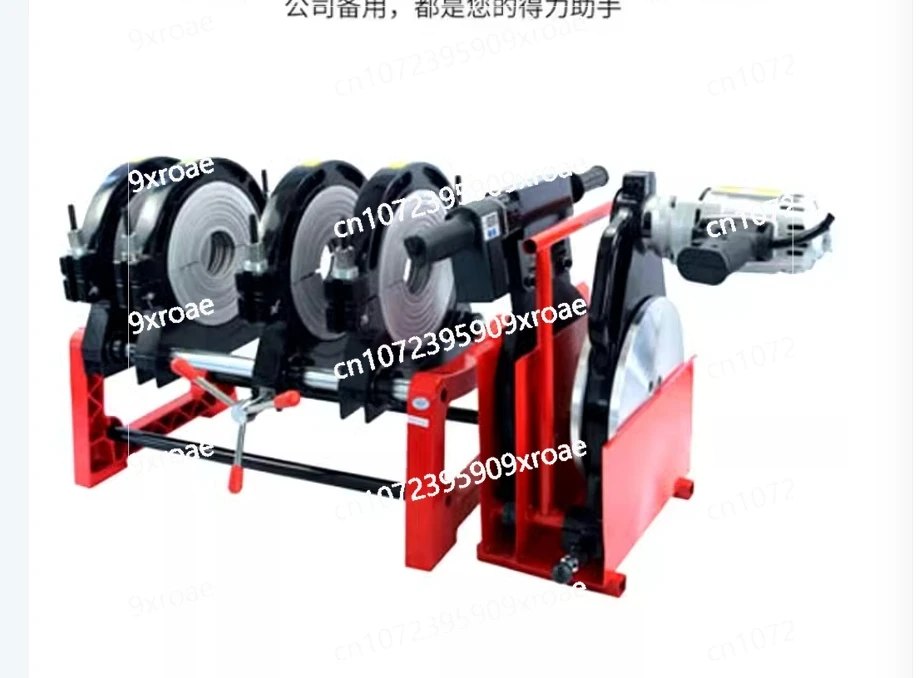 Pipe Fusion Welder 2 Clamps 63-200MM /4 Clamps 63-160MM Manual PE HDPE Fitting Pipe Welding Machine