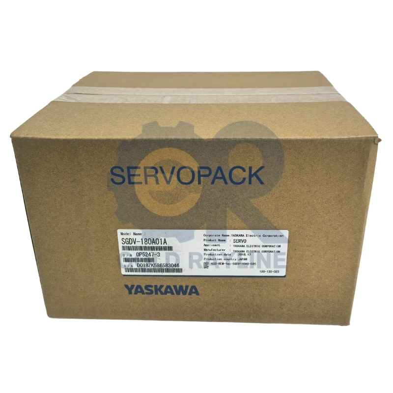 New SGDV-180A01A Yaskawa Servo Drive In Stock