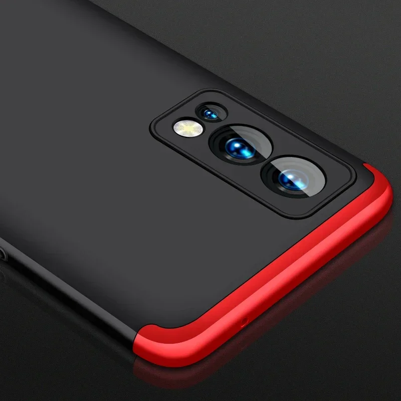 Shockproof Armor Matte Case For Oneplus Nord 2 Nord2 2 in 1 Camera Protective Hard Plastic Cover For Oneplus Nord CE 2 CE2 Case