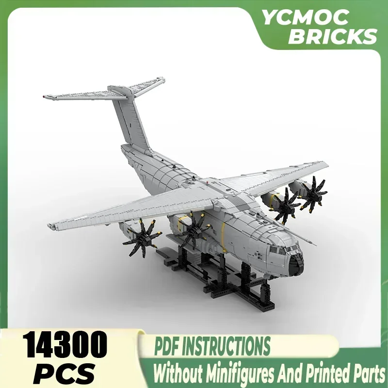 Moc Building Bricks Large Aircraft Model UCS Airbus A400M Atlas Model Technology Blocks Gifts Christmas Toys DIY Sets Assembly