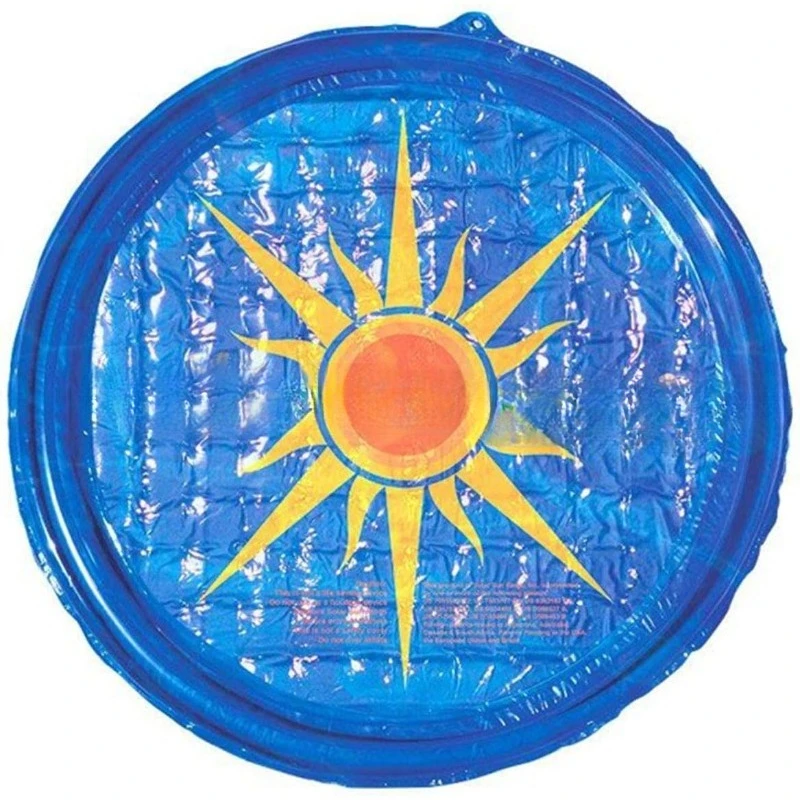 حلقات محمولة فوق الأرض، حمام سباحة داخلي، حوض استحمام ساخن، ملحقات تسخين سبا، غطاء شمسي، أزرق (6 #2