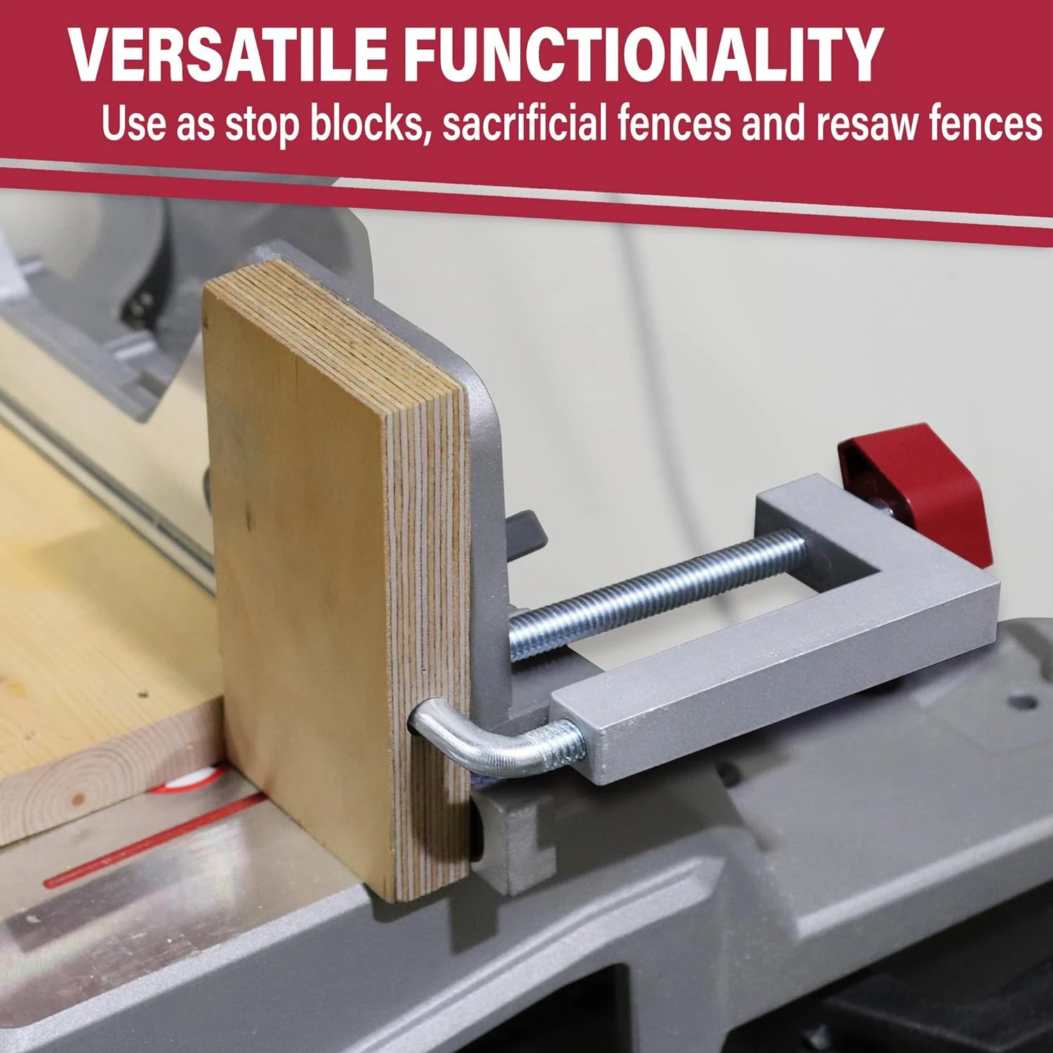 Imagem -05 - Universal Grampos de Vedação para Serras Mesa Mitre Serras Mesas Router e Fixação Quadrados Pack Rod