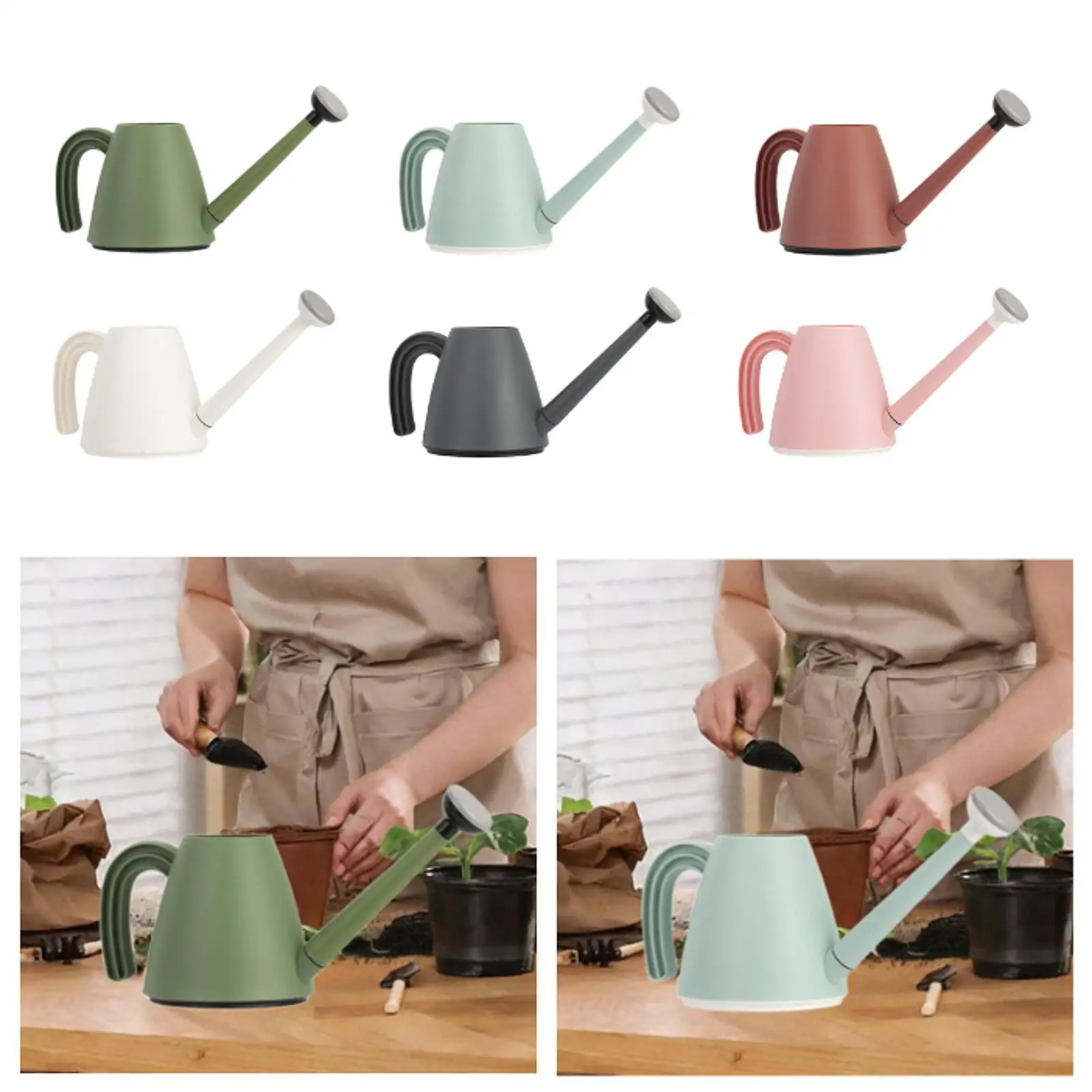 

Watering Can Long Spout Water Can .8L Garden Home Watering Pot for Farmhouse