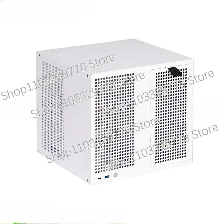 ATX power supply, MATX full height PCIe, Qunhui AIO storage, UNRAID Sagittarius 8-bay NAS chassis with backboard