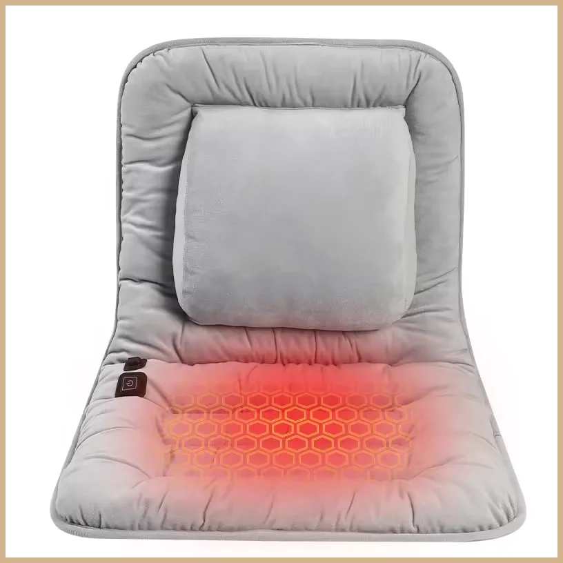

Fantastic Integrated Office and Car Heating Appliance USB Powered Backrest and Seat Cushion with Waist Support