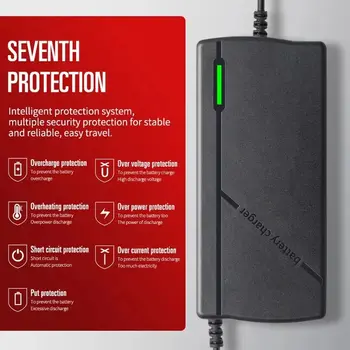 12V 24V 5A 10A 磷酸鐵鋰電池充電器 110-220V 8串 14.6V 29.2V 磷酸鐵鋰電池高功率充電器 七重保護 適用於汽車、房車、遊艇 6 最佳銷售 磷酸鋰電池充電器 - №6