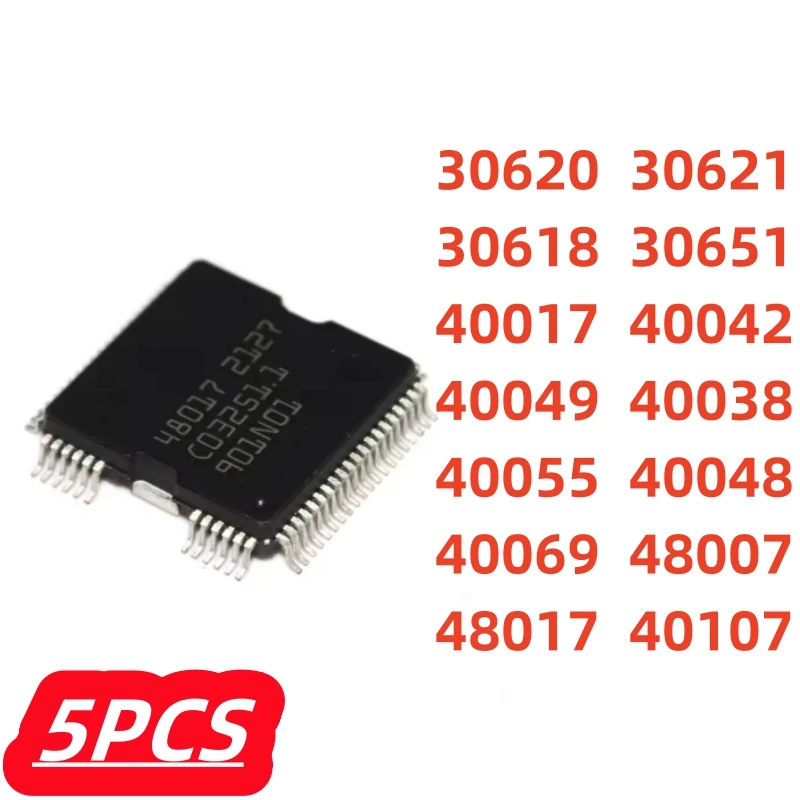 

5Pcs/lot 100% NEW 30651 30618 30621 30620 40017 40042 40049 40038 40055 40048 40069 48007 48017 40107 Original IC