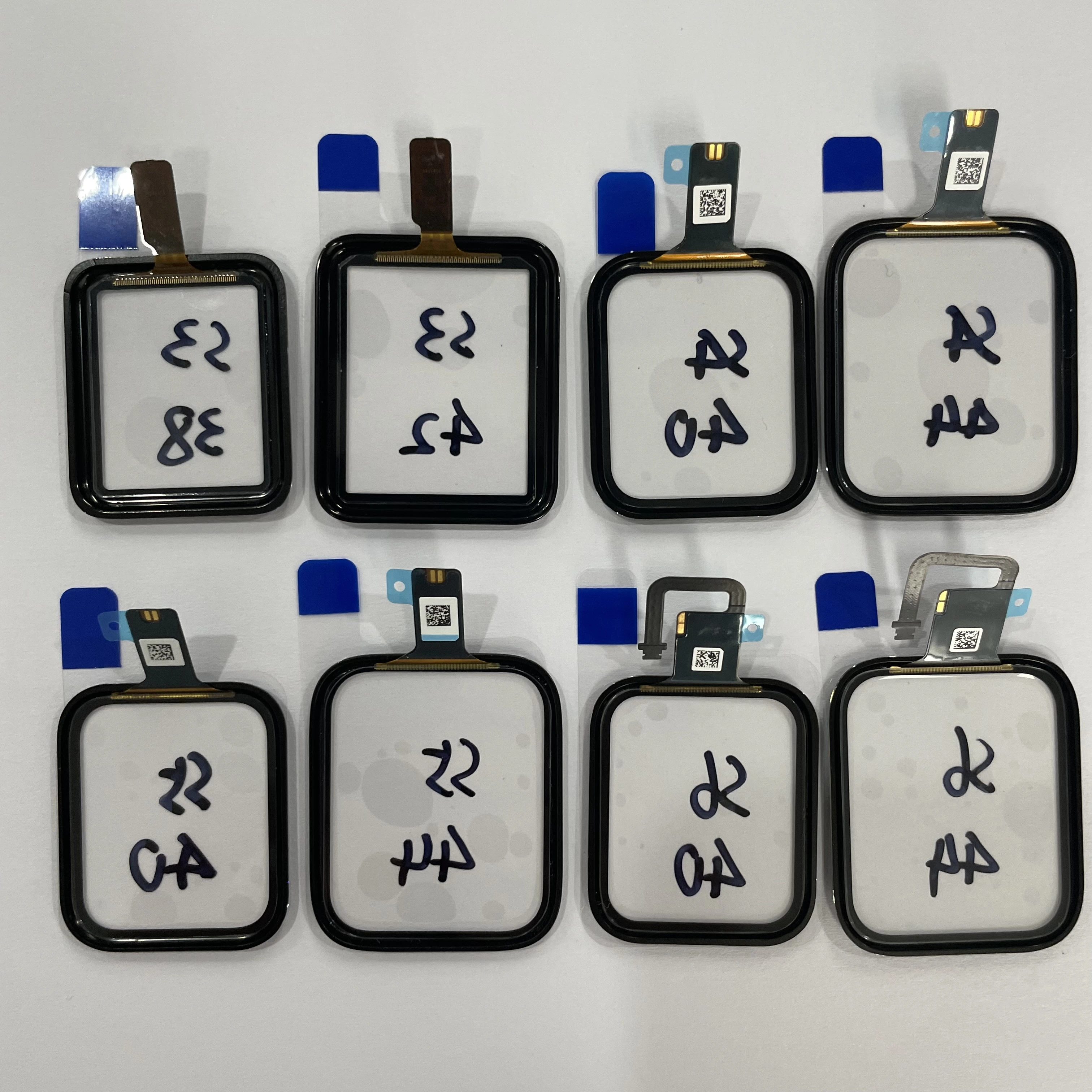 5pcs With OCA Touch Screen Digitizer Glass Lens Panel + OCA For Apple Watch series SE S5 S4 6 S7 2 3 4 5 38mm 42mm 40mm 44mm image 4