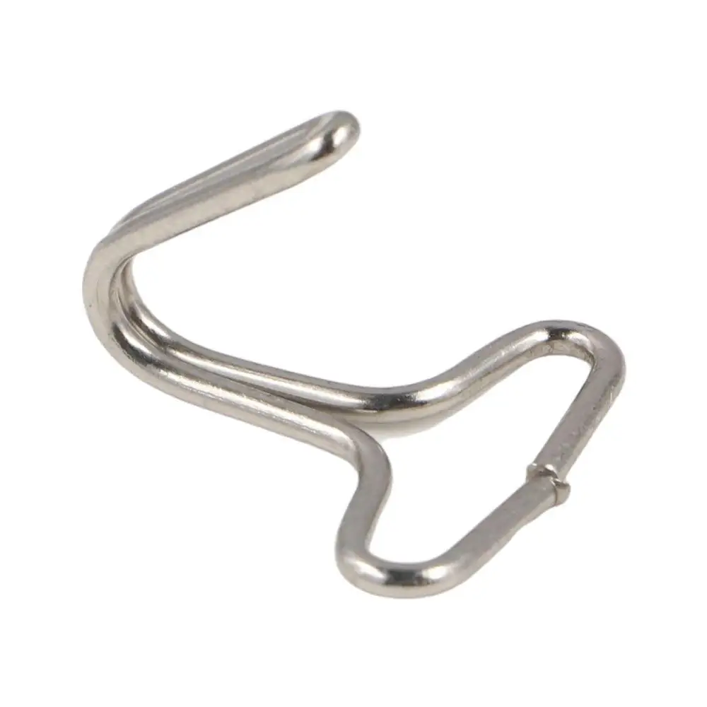 Metal Shower Curtain For Hanging Triangle Straps Car Seat Accessorie Car Seat Cushion Hook Hanging Buckles S Hooks Auto Parts