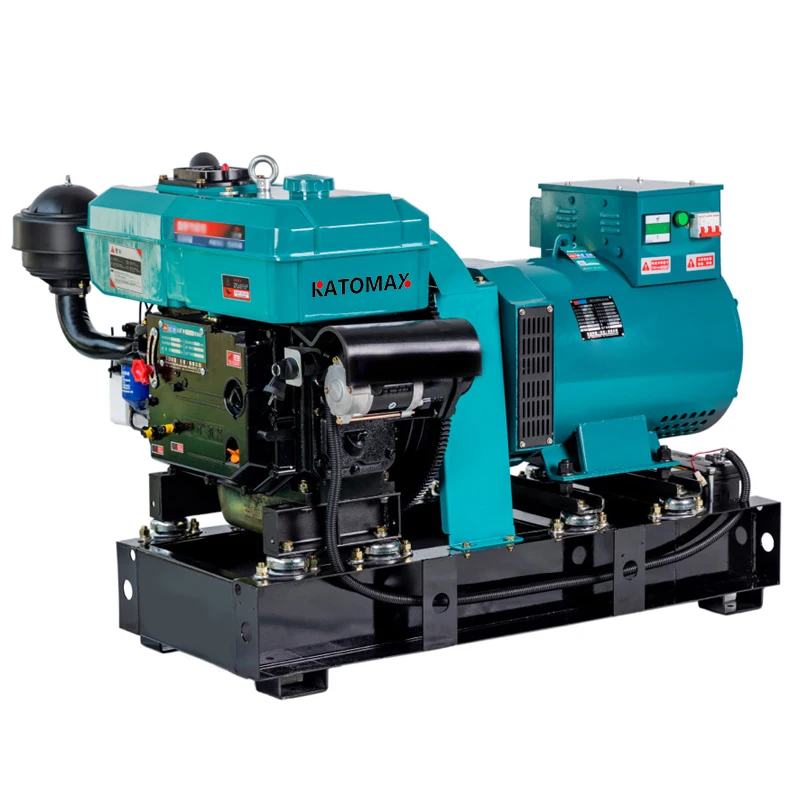 KATOMAX 10kw12kw15kw20kw 30kw  super silent type diesel generators easy movable diesel generator set