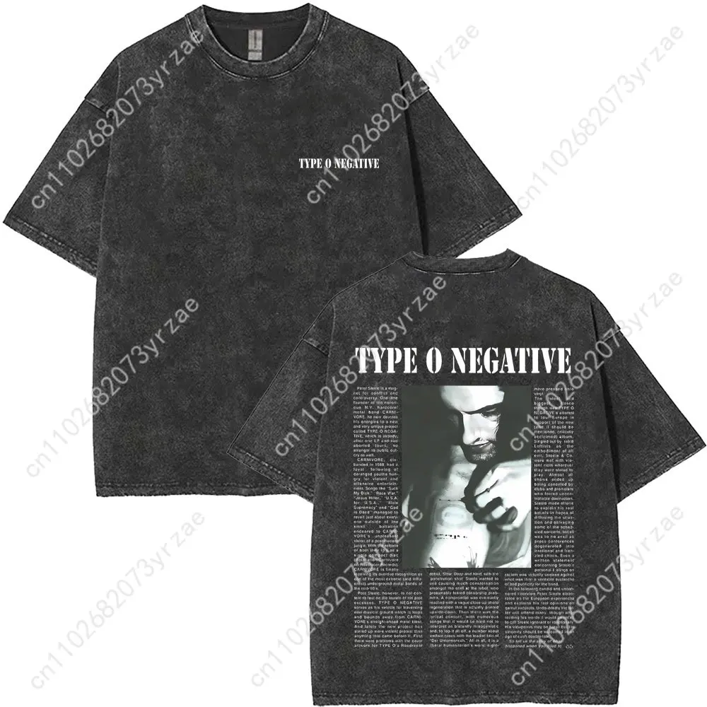 Bloody Kisses Retro Wash Tshirt Man Woman High Quality Vintage T Shirt Cotton Short Sleeves Fashion T-shirt Soft Breathable Tops