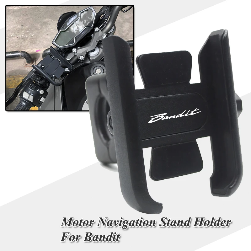 For Bandit 1200 1250 1250S 1250F 250 400 650 GSF650 Motorcycle Handlebar Mobile Phone Holder Mount GPS Stand Bracket Parts