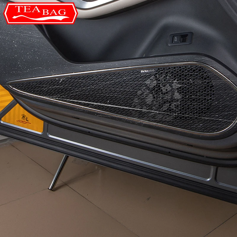 For BYD Song L 2023 2024 Car Styling Door Anti-kick Mat Original Color Protection Mat Seat Anti-kick Stickers Auto Accessories