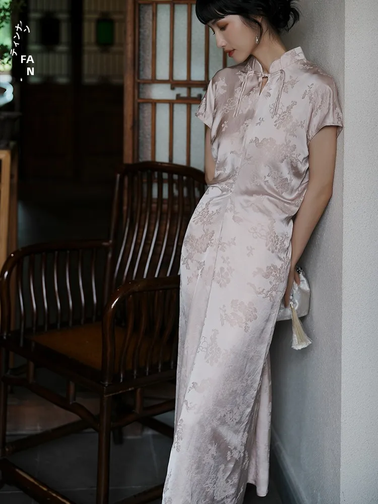 

New Chinese Sle Improved Version Younger Ele 2024 Summer Design Sensation Girl Faion Wedding Dr