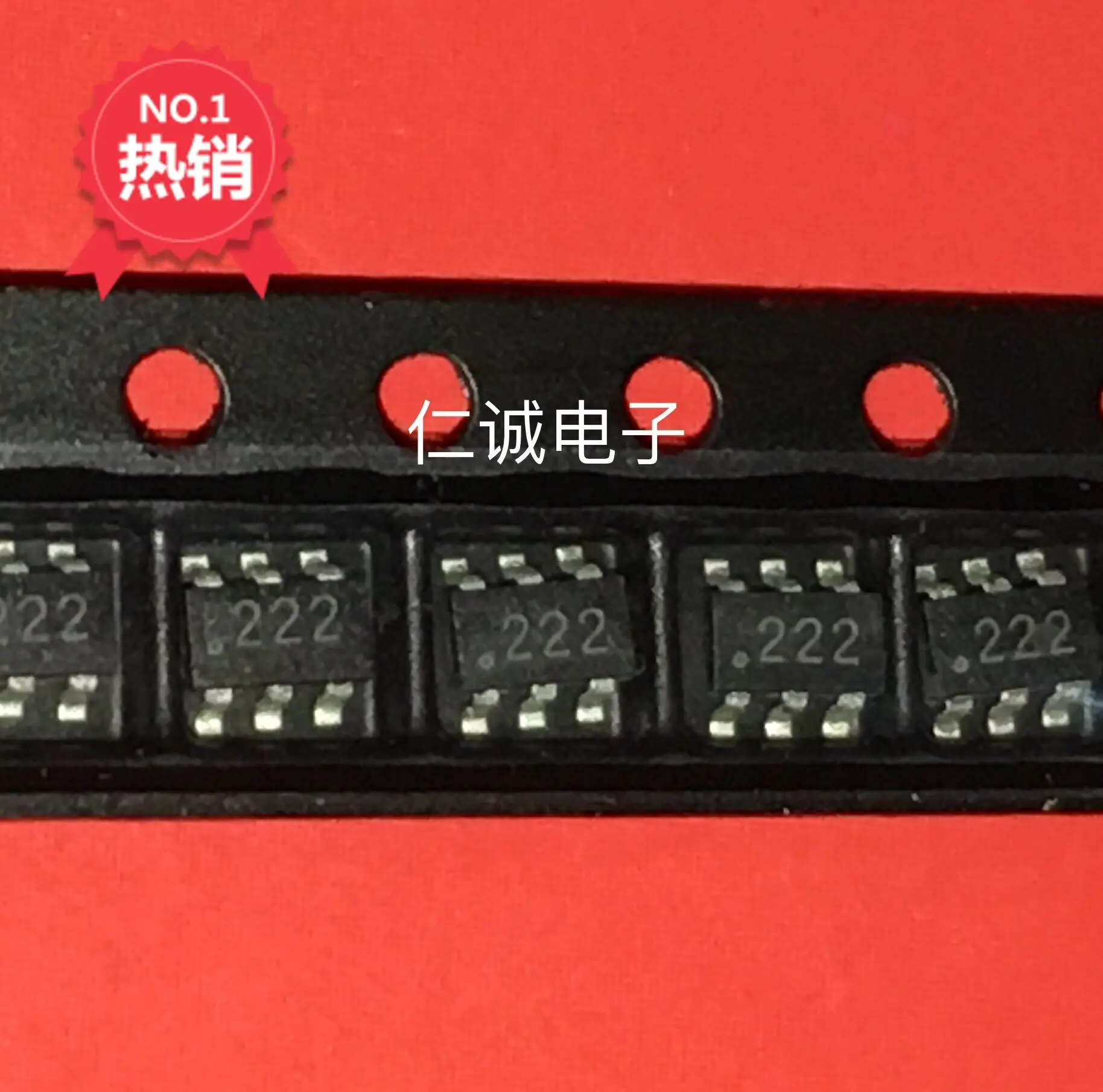 Silk Screen original, novo, STF202-22.TCT, 222 SOT23-6, 10pcs