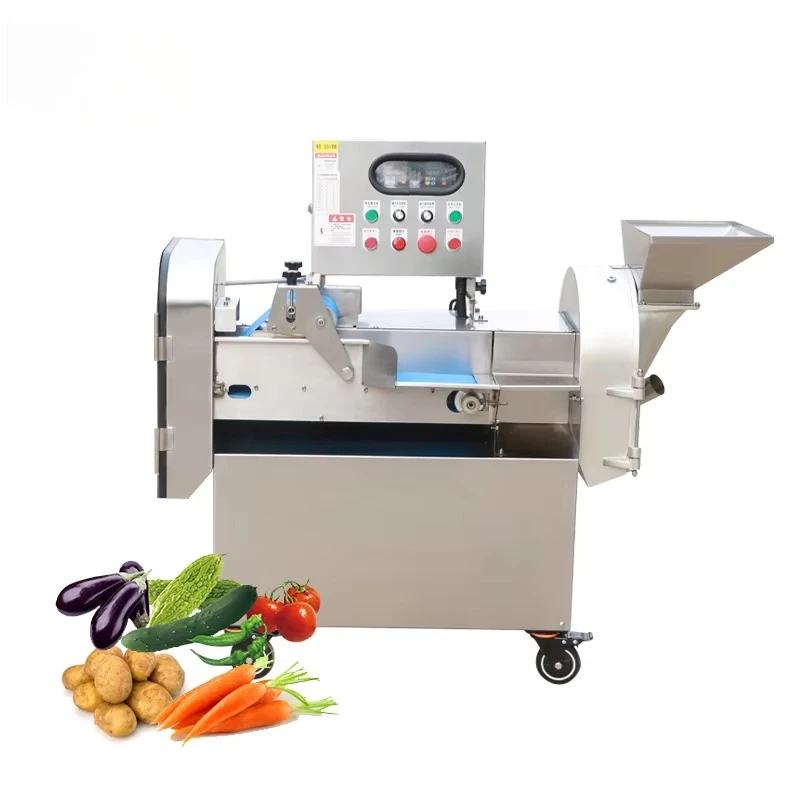 Customized Electric Multifunction Vegetable Chopper Vegetable Fruit Carrot Dicing Machine Carrot Slicer Potato Cutting Machine