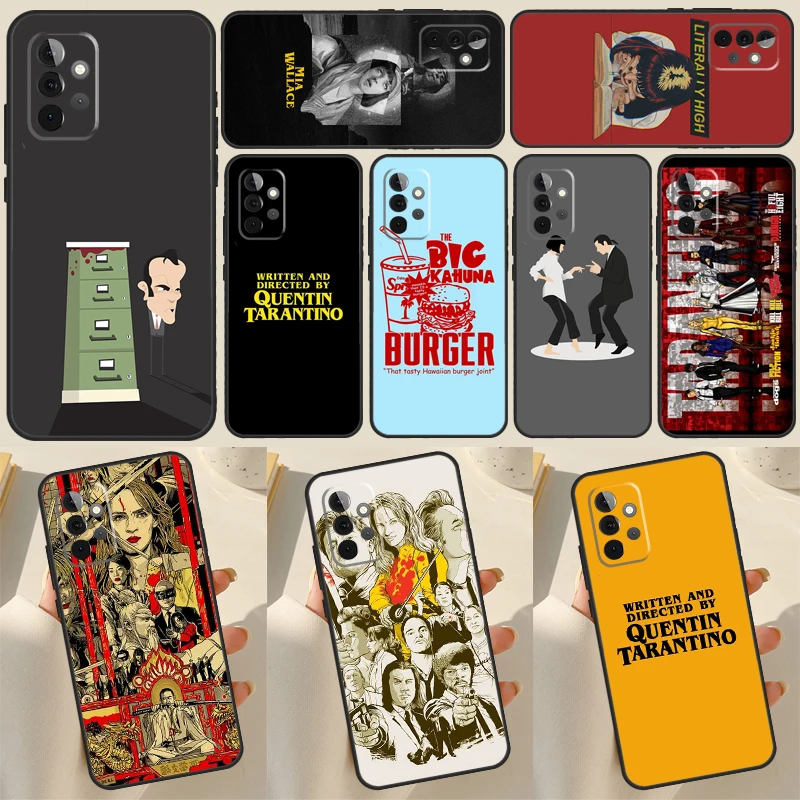 Quentin Tarantino Movie For Samsung Galaxy A54 A34 A14 A52 S A12 A22 A32 A13 A33 A53 A73 A50 A71 A51 Phone Case