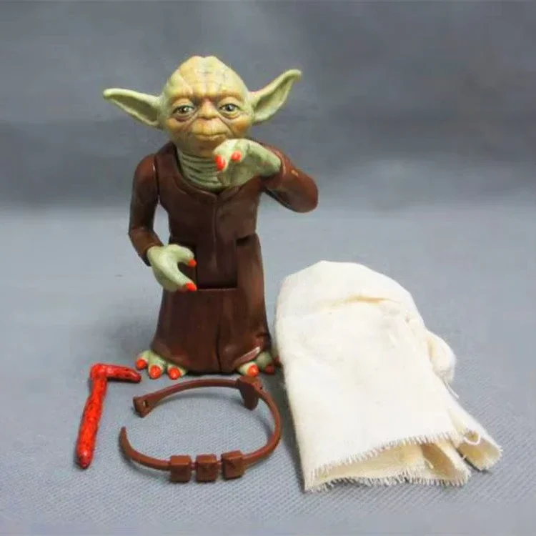 Anime Star War Mandalorian Characters Master YODA with Cloth Action Figure Toys - view 3