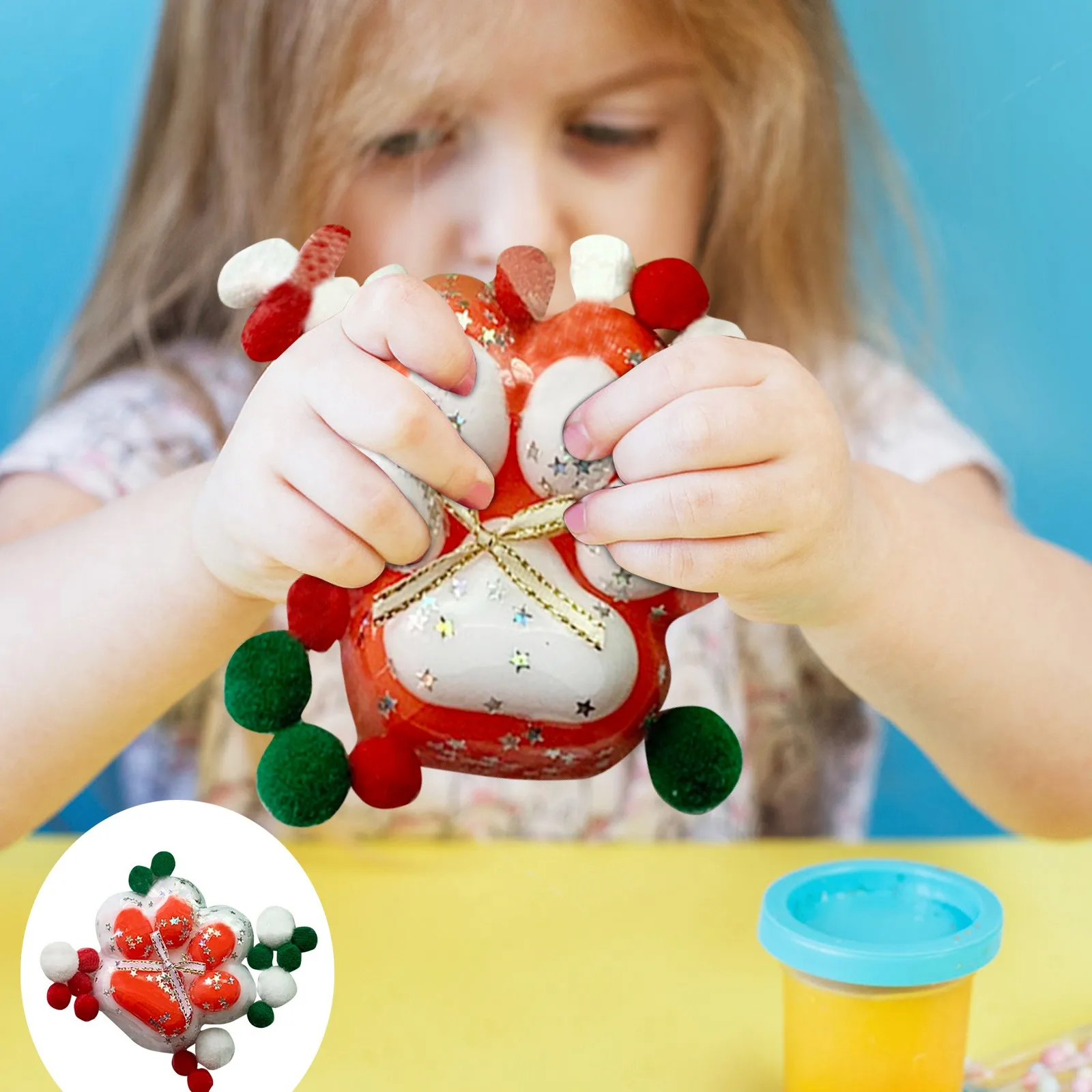 New Christmas Handmade Taba Wet Big Cat Paw Toy Gift Cute Silicone Squeeze Use Toy Slow Rebound Decompression Kids Gift navidad