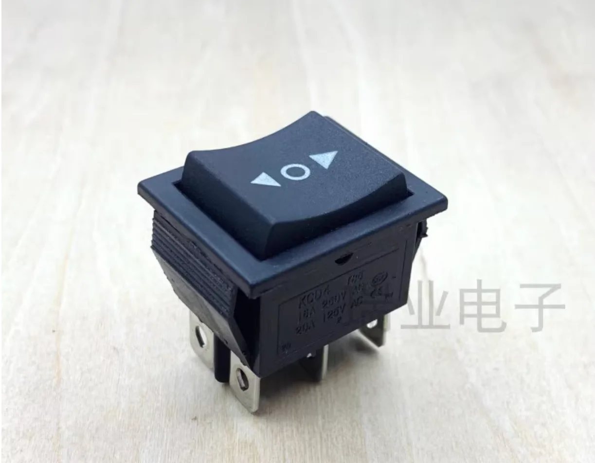 Bilateral self resetting ship button switch Automatically bounce back to the center 6-pin 3-speed