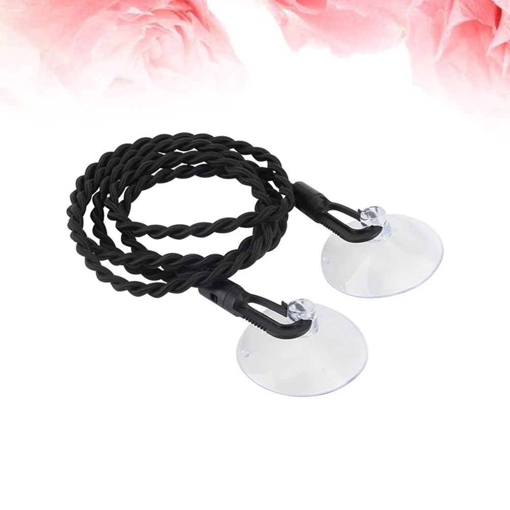 

Elastic Clothesline Cooling Rope Anti-slip Suction Cup Sun-dried Outdoor Travel Retractable Laundry Line Braided Nylon String