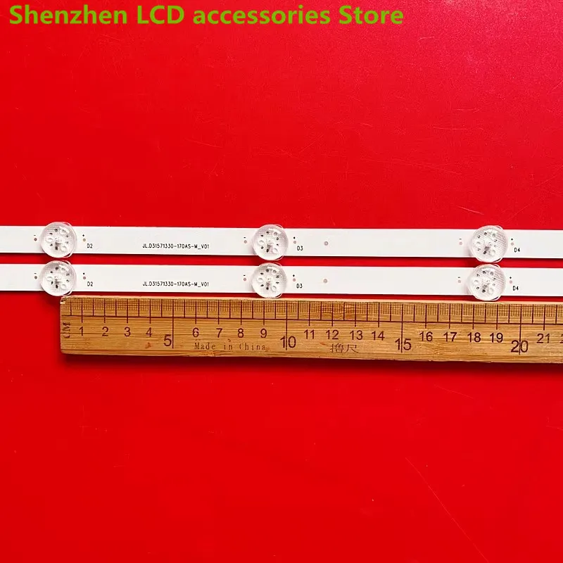 New FOR A32 M32S light strip JL.D31571330-170AS-M_ V01 LCD backlight 58.6CM 7LED 3V 100% NEW LED backlight strip
