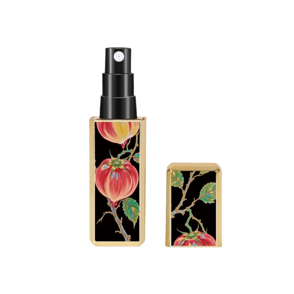 New 5ml Mini Perfume Bottle Refillable Portable Spray Rotating Bottle Empty Storage Sprayer Empty Cosmetic Containers