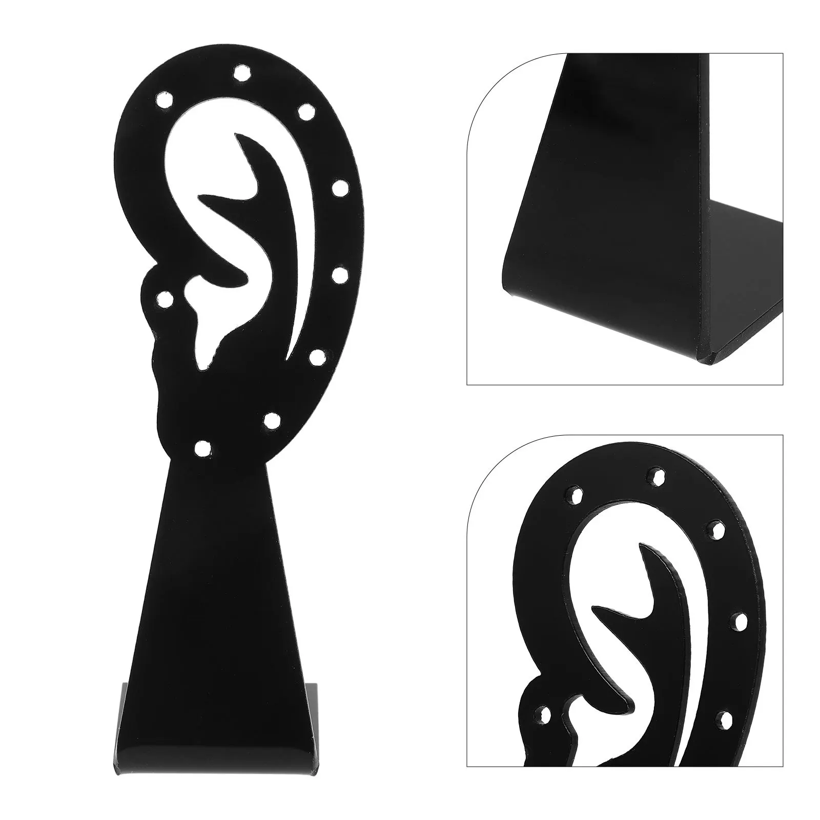 

6 шт., подставка для сережек, пластиковый держатель для ювелирных изделий, органайзер, устойчивая стойка для хранения для магазина или домашней подставки