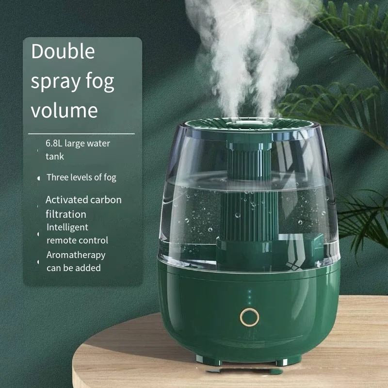 

Tехника Xiaomi Household Dense Fog Humidifier Dual Spray Mini Desktop Air Conditioner Atomizer Bedroom Air Fragrance Machine