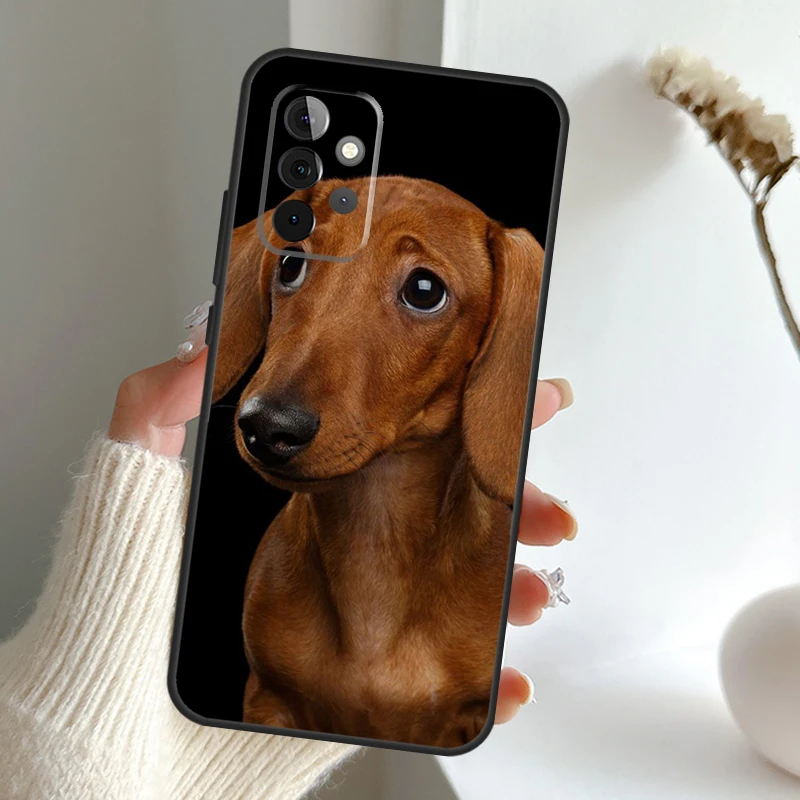 Dachshund Dog Case For Samsung Galaxy A54 A53 A34 A33 A13 A23 A31 A51 A71 A12 A22 A32 A52 A50 A52S Cover