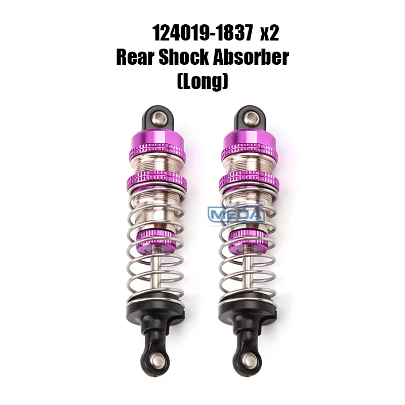 WLtoys 1/12 124018 124019 RC Original Spare Parts Car Shell Shock Absorber Front Rear Tire Assembly C Seat Arm Receiver Parts 1
