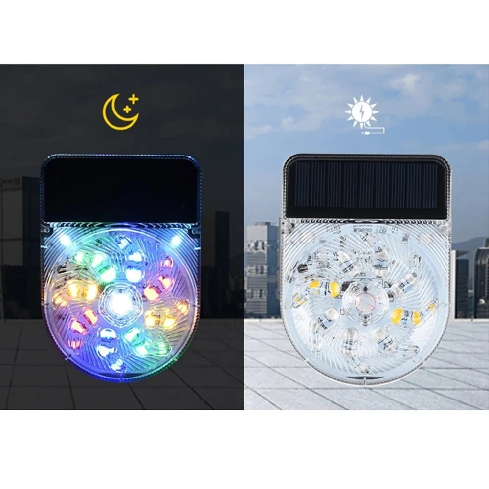 AED2-Car الذكية الاستشعار الشمسية تحذير الضوء الخلفي منع الاصطدام ضوء وماض LED شاحنة وقوف السيارات الخفيفة