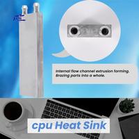 AF91-Aluminum Alloy CPU Radiator 40X120mm Water Cooling Block Liquid Water Cooler Heat Sink For PC Laptop