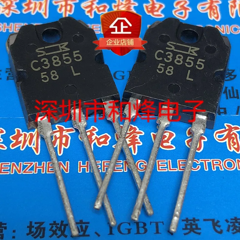 Free shipping   C3855 2SC3855  TO-3P 200V 10A       10PCS