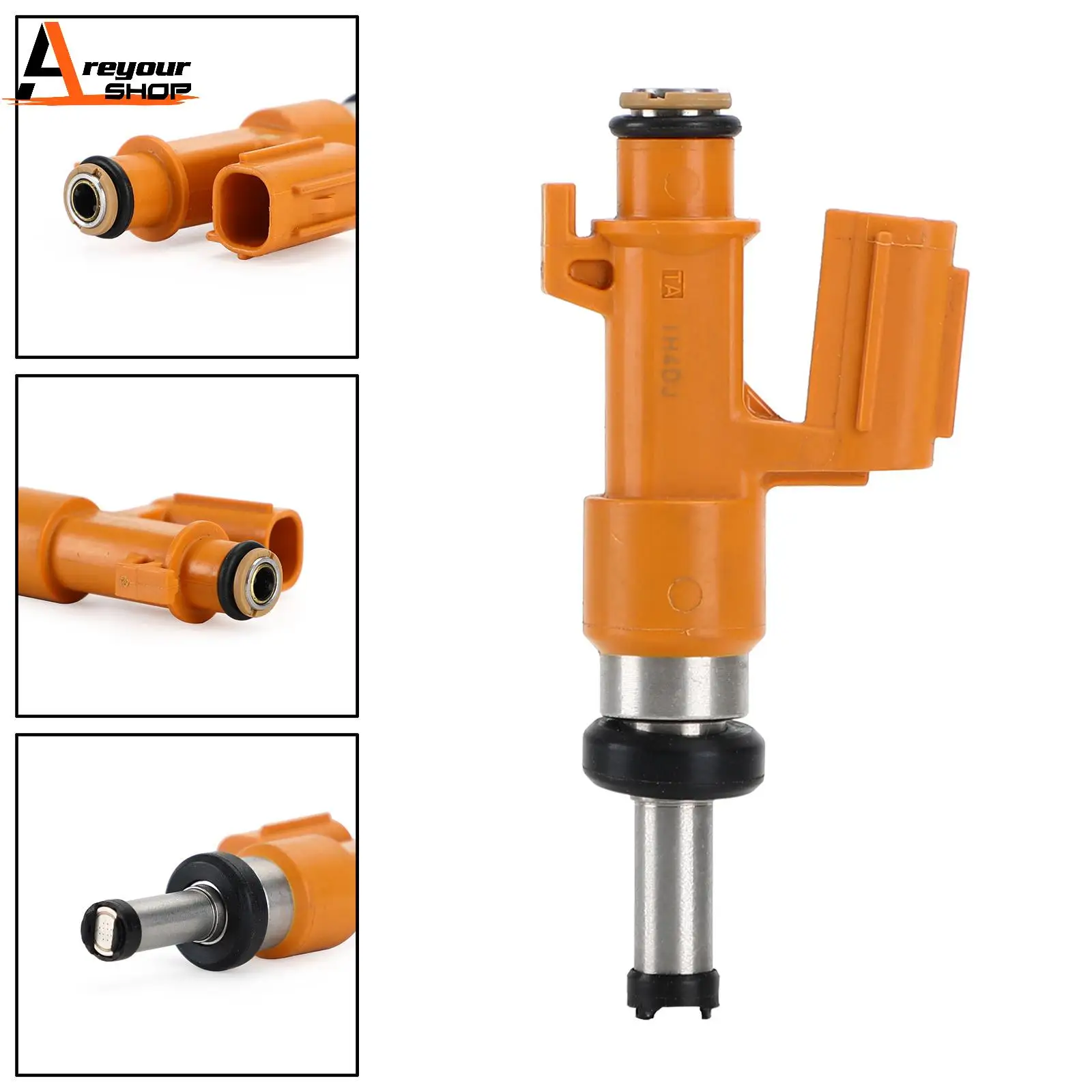 Areyourshop 1PC Fuel Injectors Fit For Avalon Camry Sienna Tacoma  ES350 23250-0P100  Car Auto Parts