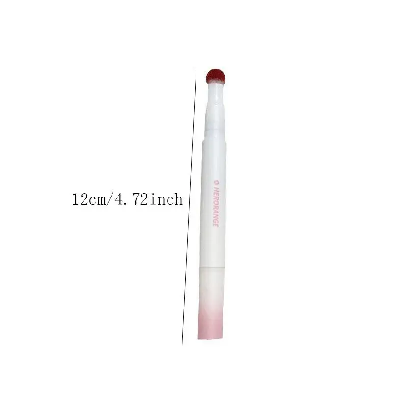 HERORANGE Lip Glaze Flüssige Lippenstift-Creme, Nude Matte Rose Red Pigment, wasserfest, langlebig, Farbstoff, Wangen-Lippentönungspaste
